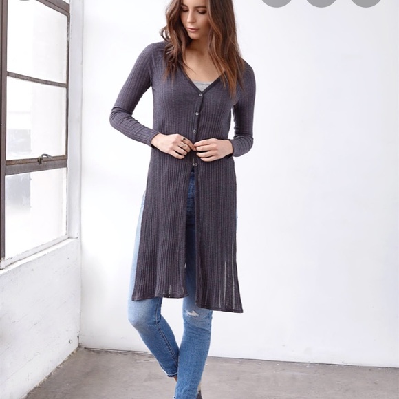Three Dots Sweaters - SALE 🔥 NWOT Three Dots Ribbed Duster / Cardigan